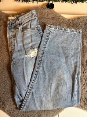 Levi's Ribcage Straight Ankle Jeans size 25